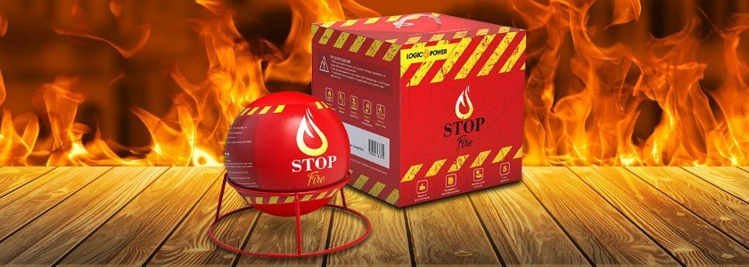 Самосрабатывающий огнетушитель LogicPower Fire Stop