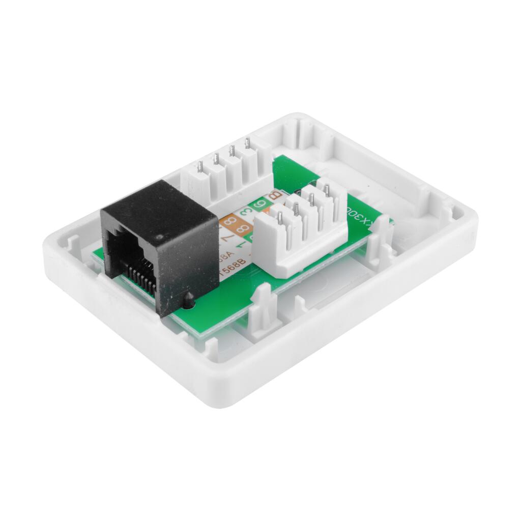 Розетка RJ-45 1-порт кат.5Е UTP LogicPower LP-112 - Изображение 3