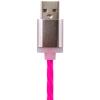 Кабель USB - Lightning 1м R-P (силикон) красно-розовый / Retail - Изображение 3