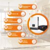 Комплект резервного живлення LP SNA6000+LP LiFePO4 51,2V 100 Ah 5120Wh UA - Изображение 3