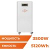 Система резервного питания LP Autonomic Ultra FW 3500W (АКБ 5200Wh) Белый мат - Изображение 1