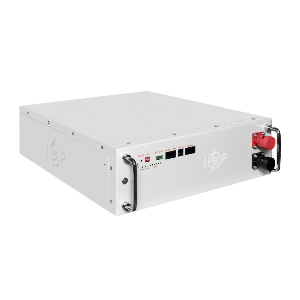 Аккумулятор LP LiFePO4 51,2V - 100 Ah (5120Wh) (BMS JK 100A/50А) RM RS485/CAN WH - Изображение 5