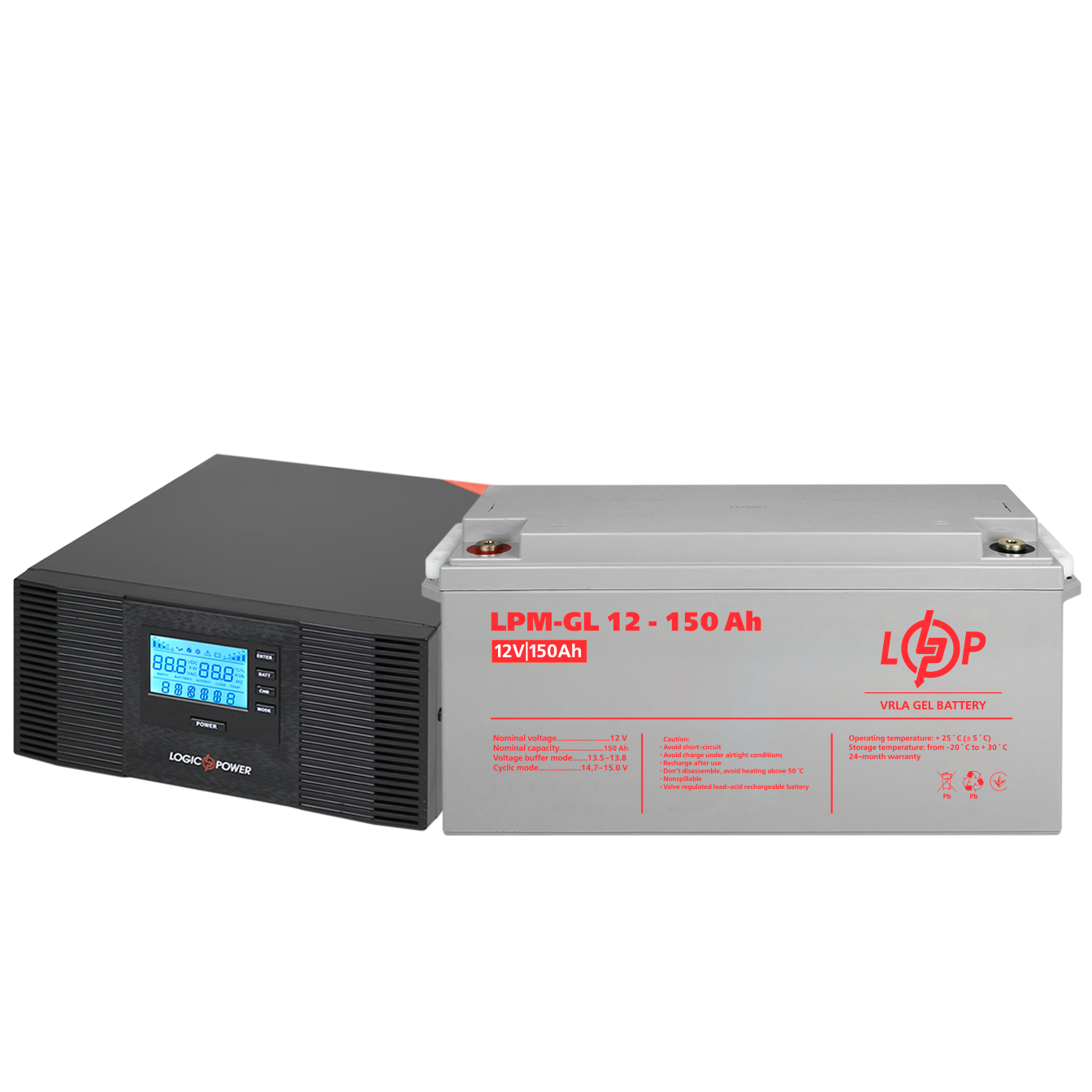 Комплект ИБП B1500 + гелевая батарея 1800W купить