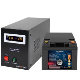 Комплект резервного питания для котла ИБП + литиевая (LiFePO4) батарея (UPS B500VA + АКБ LiFePO4 760W)
