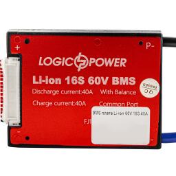 BMS плата LP Li-ion 60V 16S 40A симметрия