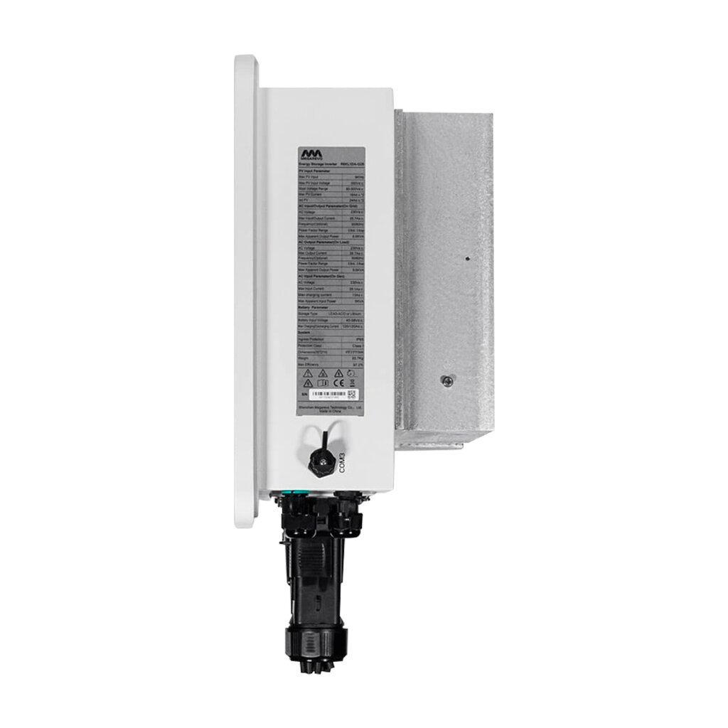 Гибридный однофазный инвертор Megarevo for LP R6KL1DA-G2S (6kW, 48V, LCD дисплей, порт GEN) - Изображение 6