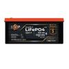 Аккумулятор LP LiFePO4 25,6V - 100 Ah (2560Wh) (BMS 100A/50А) пластик Smart BT - Изображение 1