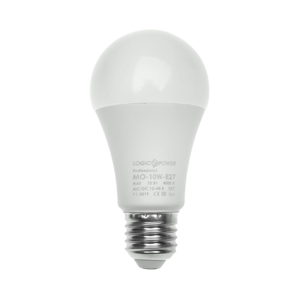 Низковольтная Лампа LogicPower-01-MOE27-10W-4000K-12-48V - Изображение 2