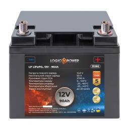 Автомобильный аккумулятор литиевый LP LiFePO4 12V - 90 Ah (+ справа)