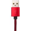 Кабель USB - micro USB 1м R (метал. плетение) красный / - Изображение 3