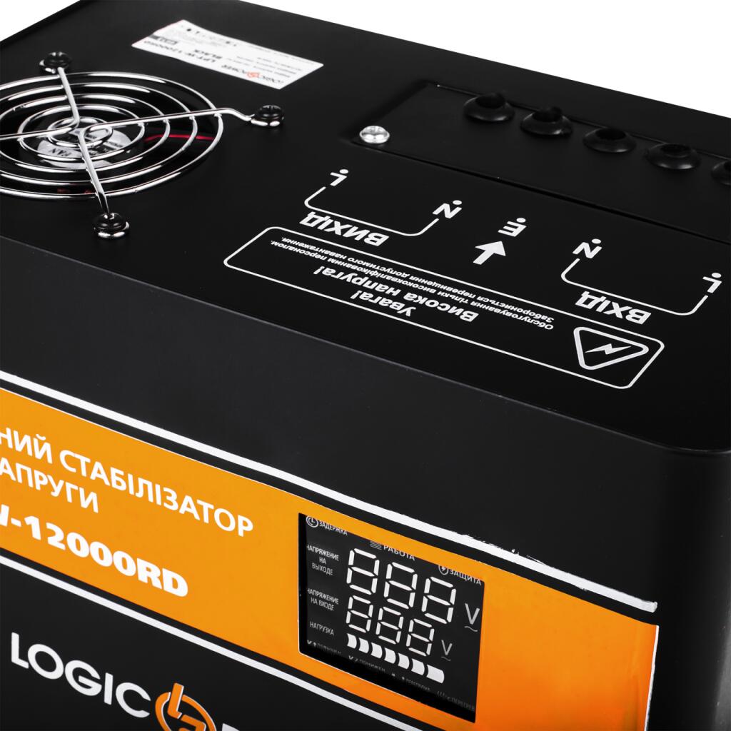 Стабілізатор напруги LPT-W-12000RD BLACK (8400W) - Зображення 11