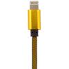 Кабель USB - Lightning 1м G (метал. плетение) золотой / - Изображение 2