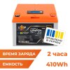 Аккумулятор LP LiFePO4 12,8V - 32 Ah (410Wh) (BMS 50А/25A) пластик LCD для ИБП - Изображение 1