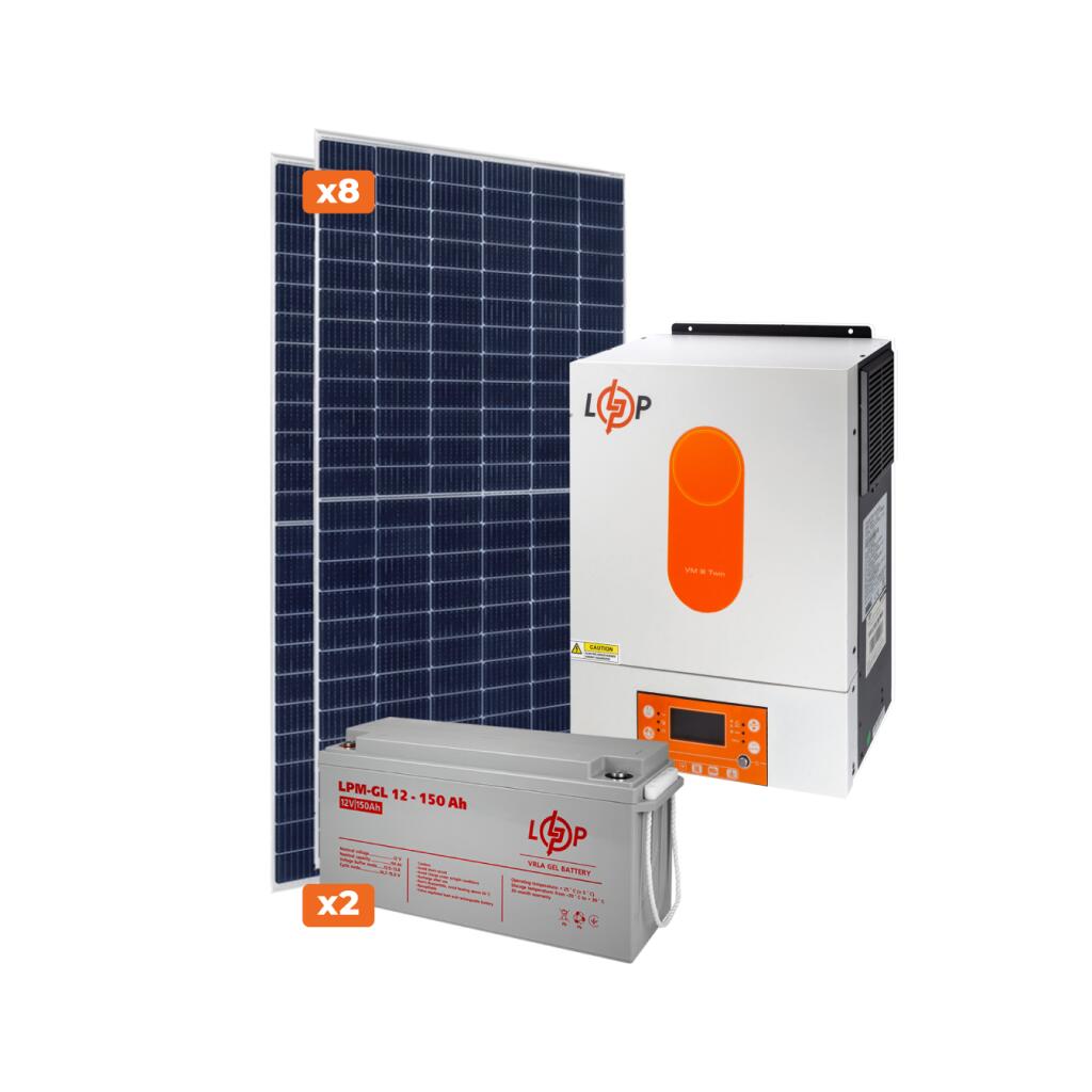 Оборудование для солнечной электростанции (СЭС) Стандарт 4 kW АКБ 3,6kWh Gel 150 Ah - Изображение 2