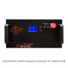 Акумулятор LP LiFePO4 51,2V - 100 Ah (5120Wh) (Smart BMS 200A/100А) з LCD метал Smart RM RS485/CAN - Изображение 2