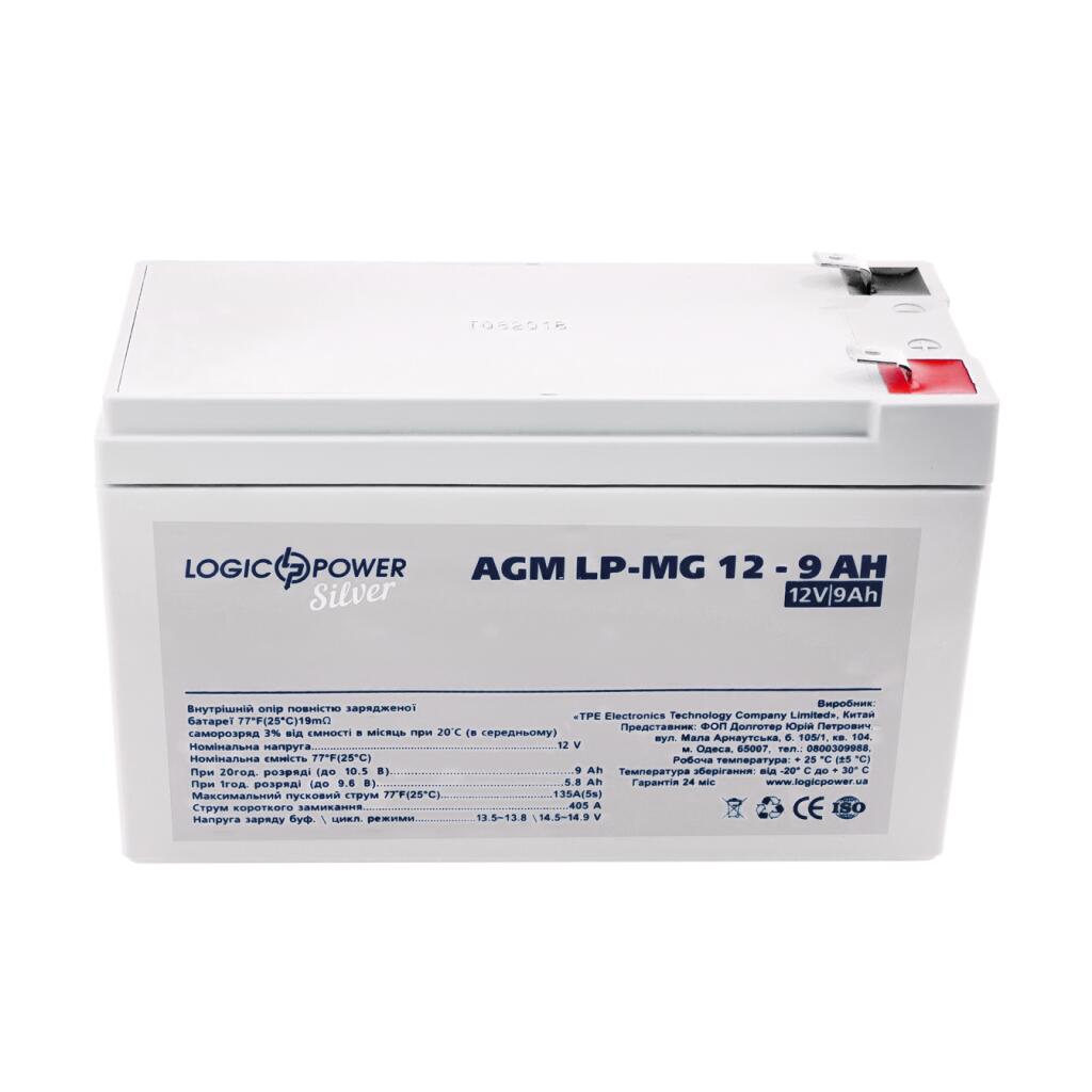 Аккумулятор мультигелевый LP-MG 12V - 9 Ah Silver - Изображение 2