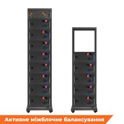 Акумулятор LP LiFePO4 Battery HVM 665,6V 315Ah (209664 Wh) BMS 160А P Lrack black AB PRO