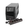 Комплект ИБП LPM-525VA-P (367Вт) + сетевой фильтр PREMIUM LP-X5 2 м Black (3520Вт) - Изображение 1