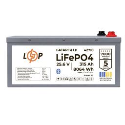 Аккумулятор LP LiFePO4 25,6V - 315 Ah (8064Wh) (BMS 200A/150А) метал Smart BT (41224)