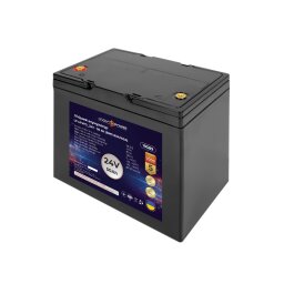 Аккумулятор LP LiFePO4 24V - 50 Ah (BMS 80A/40А) пластик