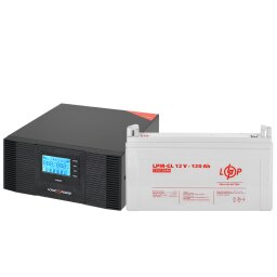 Комплект резервного питания ИБП + гелевая батарея (UPS B1500 + АКБ GL 1440W) null