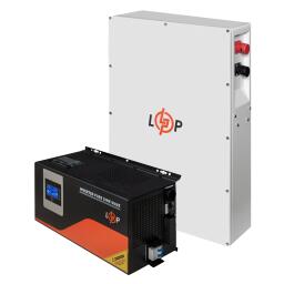 Комплект резервного питания LogicPower ИБП 3000W + литиевая (LiFePO4) батарея 5120Wh