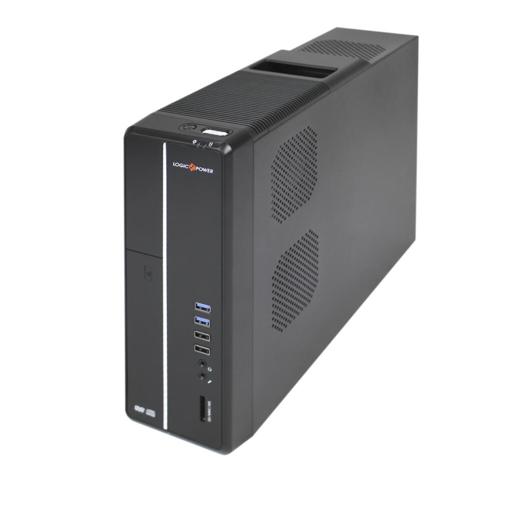 Комп'ютерний корпус LP S602 BS 400W Slim 2хUSB 2.0 - Зображення 3