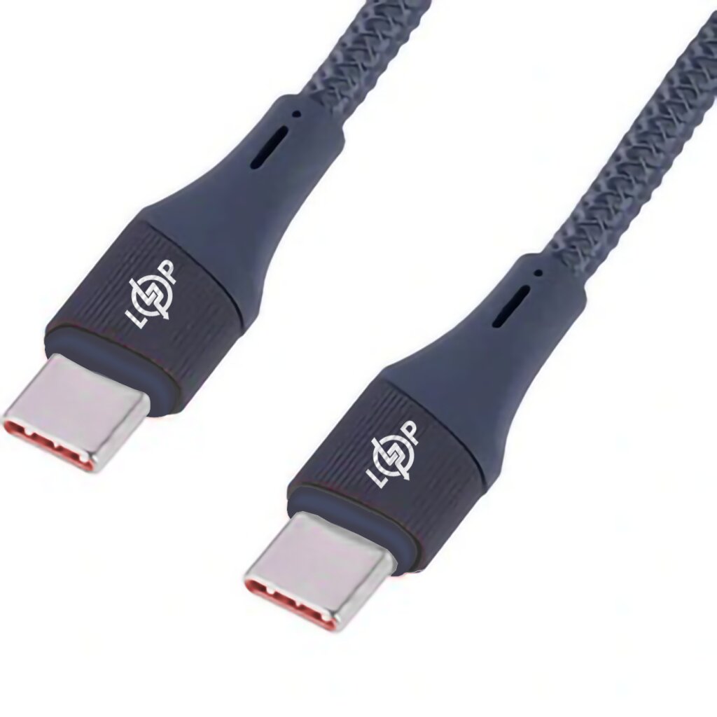 Кабель LogicPower USB 3.0 Type-C to Type-C 100W с быстрой зарядкой (PD) 1м C1001MC3 - Изображение 1