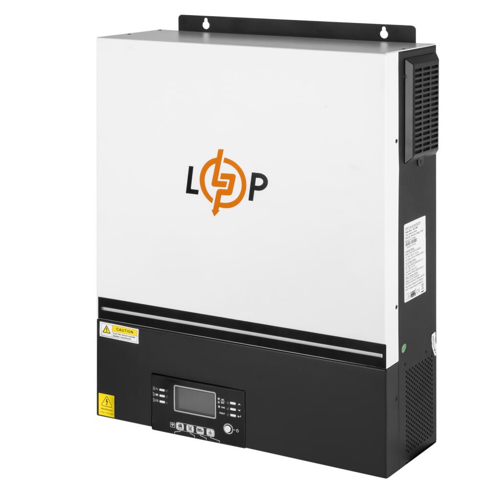 Гибридный солнечный инвертор (ИБП) LPW-HY-MAX-8000VA (8000Вт) 48V 80A MPPT 90-450V - Изображение 1