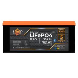 Аккумулятор LP LiFePO4 12,8V - 304 Ah (3891Wh) (BMS 200A/150А) пластик Smart BT