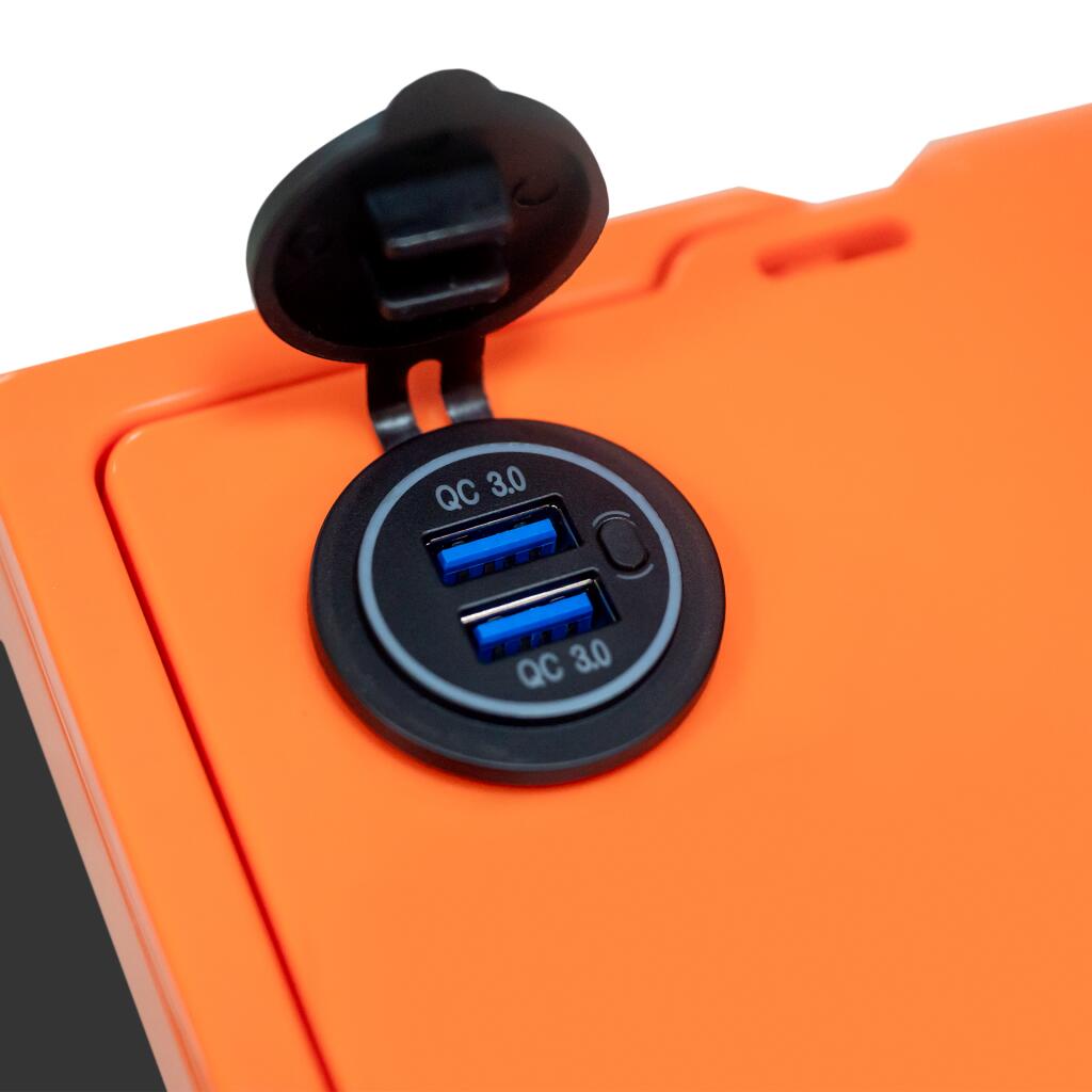 Универсальный аккумулятор (PowerBank) LP LiFePO4 12,8V - 64 Ah (820Wh) (BMS 80A/40А) 2XT90, 4xUSB, стартер - Изображение 9