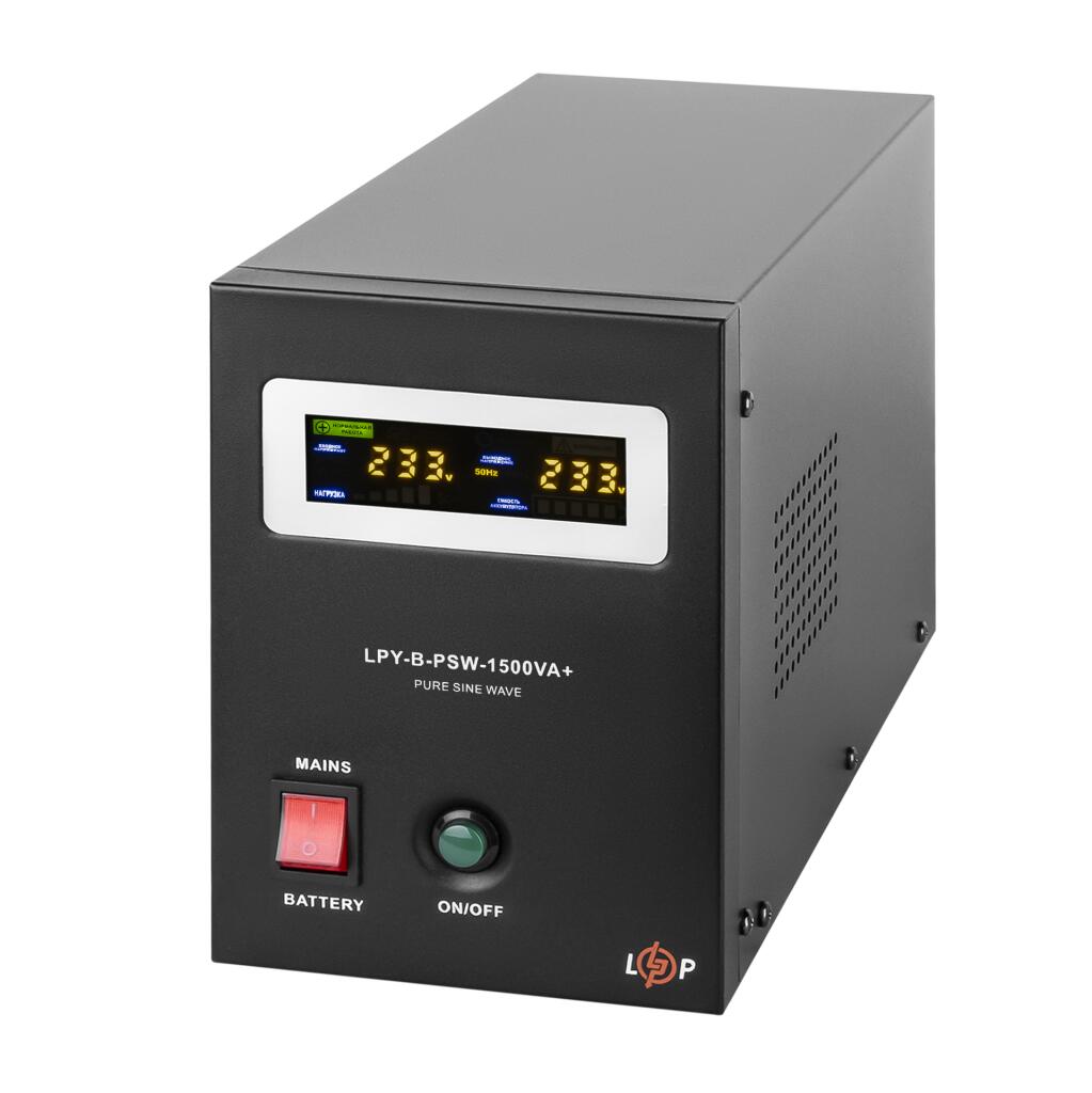 Комплект резервного питания для котла ИБП + литиевая (LiFePO4) батарея (UPS B1500 + АКБ LiFePO4 1280W) - Изображение 2