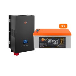 Комплект резервного живлення LP (LogicPower) ДБЖ + літієва (LiFePO4) батарея (UPS W3600+ АКБ LiFePO4 5888W) null