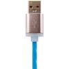 Кабель USB - Lightning 1м Bl (силикон) синий / Retail - Изображение 3