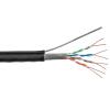LP CU Cat.5e UTP 4x2x0.50 мм 305 м со стальной проволокой 1х1.4 - Зображення 1