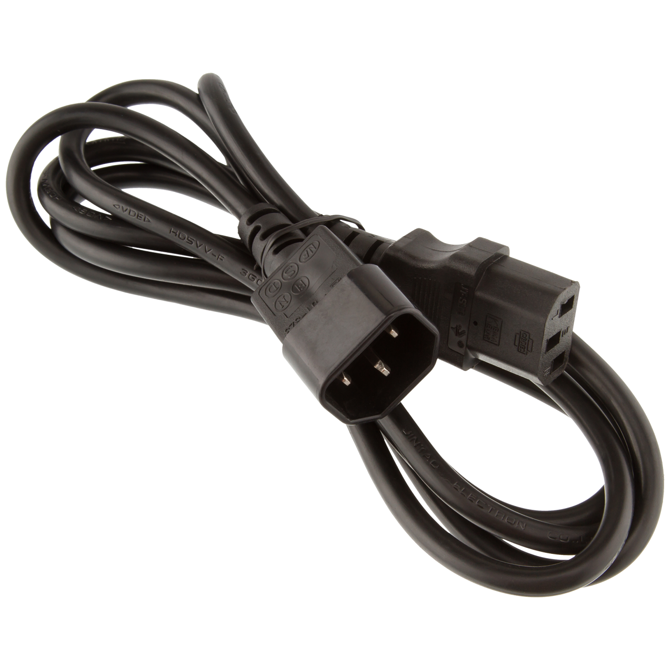 Удлинитель кабеля питания LP С13 - С14_1.8m_3x0,75mm2, 220V(медь)