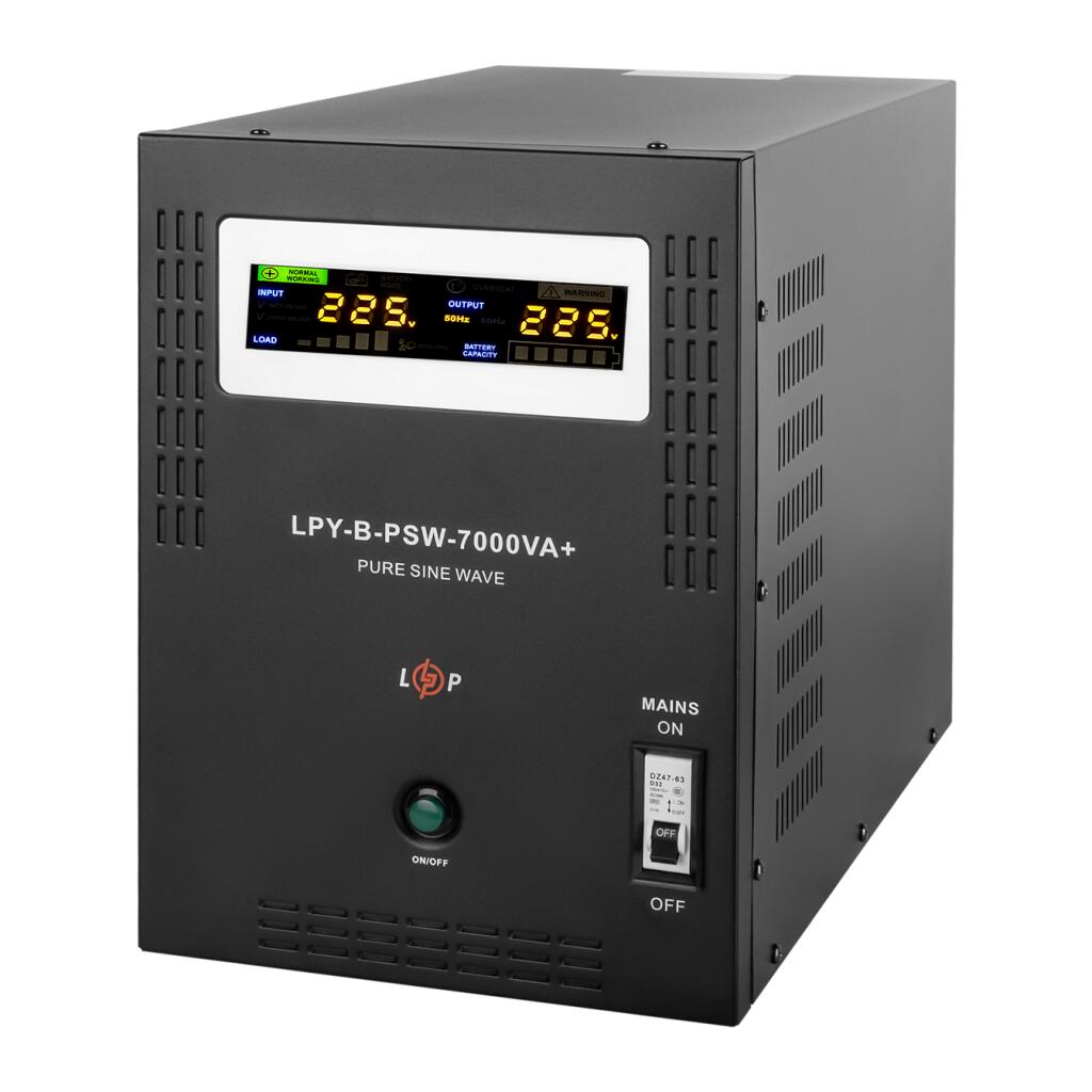 ИБП с правильной синусоидой 48V LPY-B-PSW-7000VA+(5000Вт)10A/20A - Изображение 2