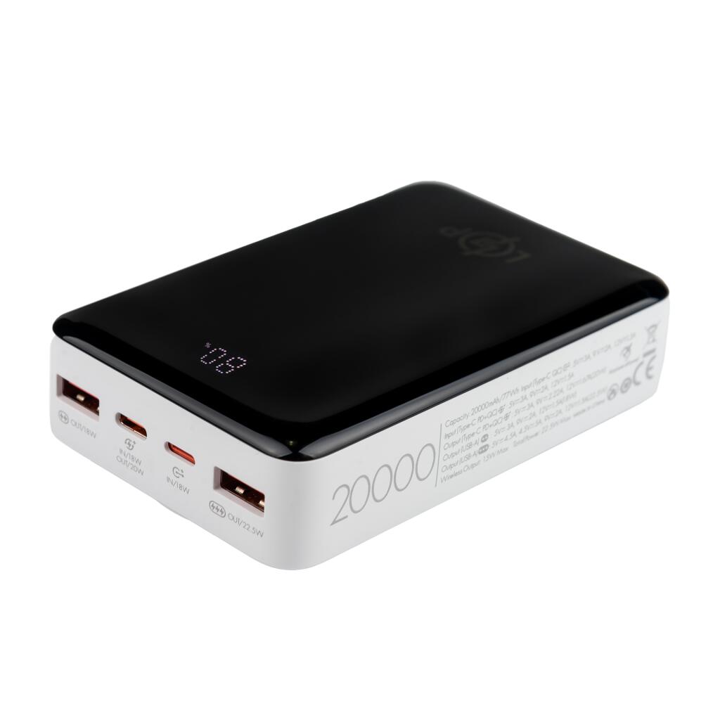 Комплект Power Bank LP PQ18 20000mAh + Акустична система LP BTS13 HIFI - Зображення 8