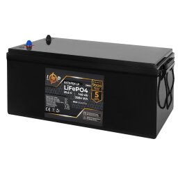 Аккумулятор LP LiFePO4 24V (25,6V) - 140 Ah (3584Wh) (BMS 150/75А) пластик для ИБП