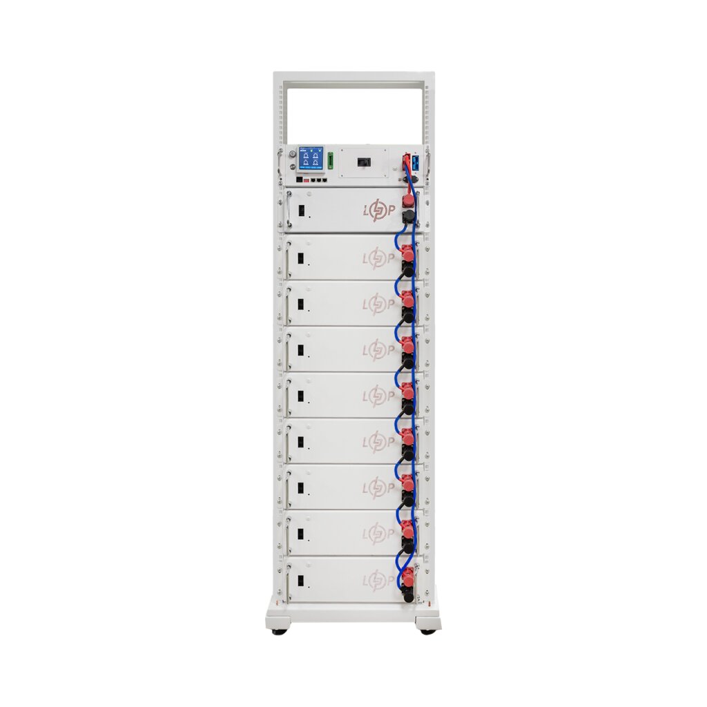 Акумулятор LP LiFePO4 Battery HVM 460,8V 100Ah (46080 Wh) BMS 125А AB Lrack white - Изображение 1