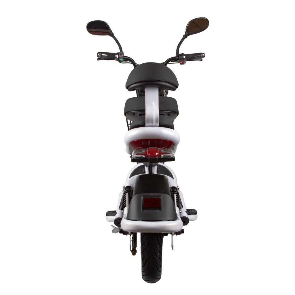 Электрический мопед R1 RACING Athena 500W/48V (белый) - Изображение 5