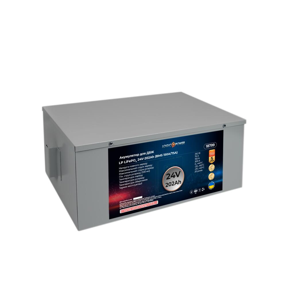 Аккумулятор LP LiFePO4 для ИБП LP LiFePO4 24V (25,6V) - 202 Ah (5171Wh) (BMS 150A/75А) - Изображение 2