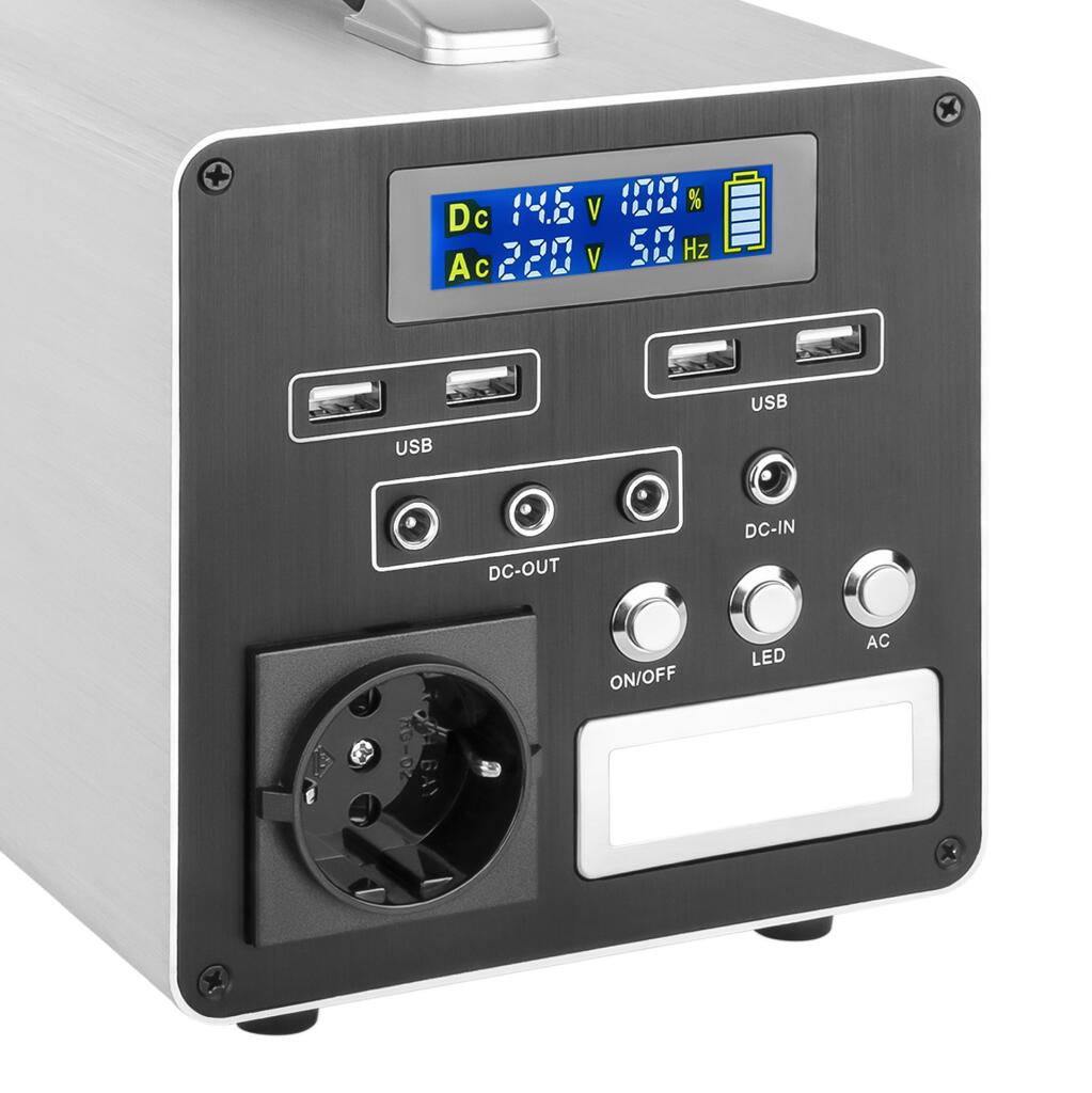 Багатофункціональна портативна зарядна станція LP CHARGER MPPT 500 (500W, 512Wh) - Зображення 6