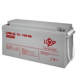Аккумулятор гелевый LPM-GL 12V - 150 Ah null