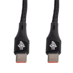 Кабель LogicPower USB 3.0 Type-C to Type-C 100W с быстрой зарядкой (PD) 1м C1001MC3