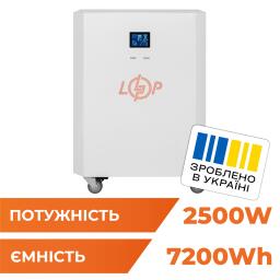 Система резервного питания LP Autonomic Power FW 2500W (АКБ 7200Wh) Белый мат