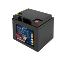 Аккумулятор LP LiFePO4 для ИБП 12V (12,8V) - 50 Ah (640Wh) (BMS 80A/40A) пластик