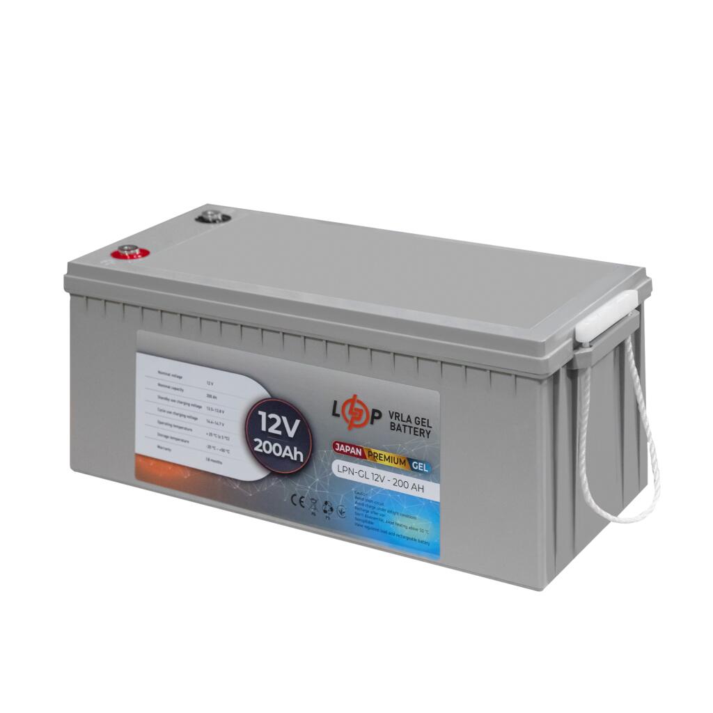 Акумулятор гелевий LPN-GL 12V - 200 Ah (JAPAN) - Зображення 3