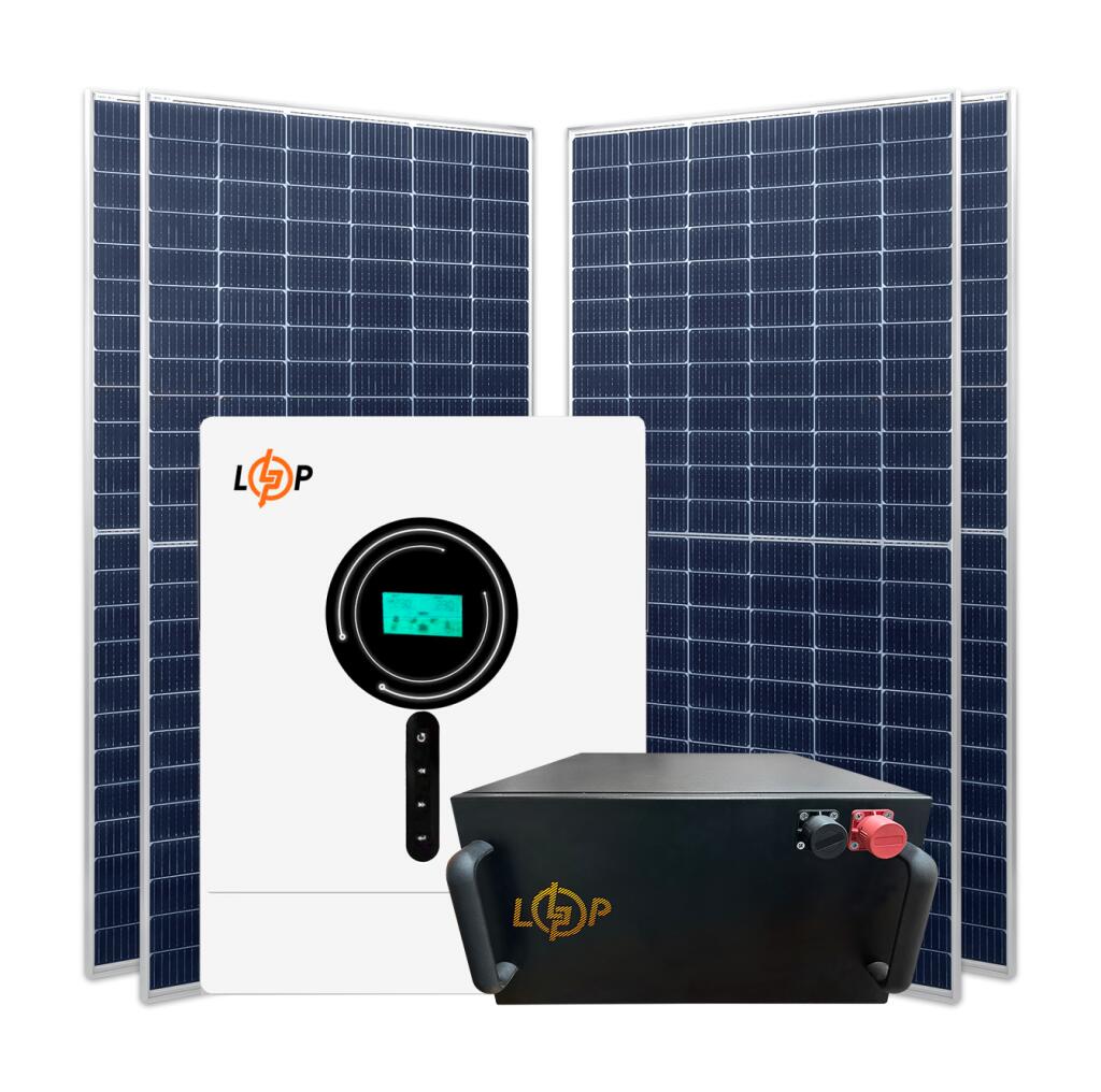 Комплект СЕС 6kW АКБ 5.12kWh (літій) 100Ah Преміум GRID - Зображення 2
