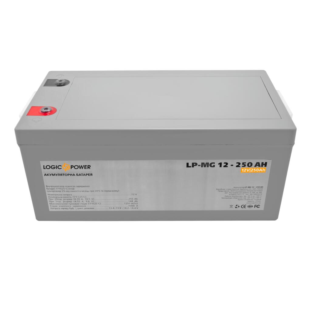 Аккумулятор мультигелевый LP-MG 12V - 250 Ah Silver - Изображение 2